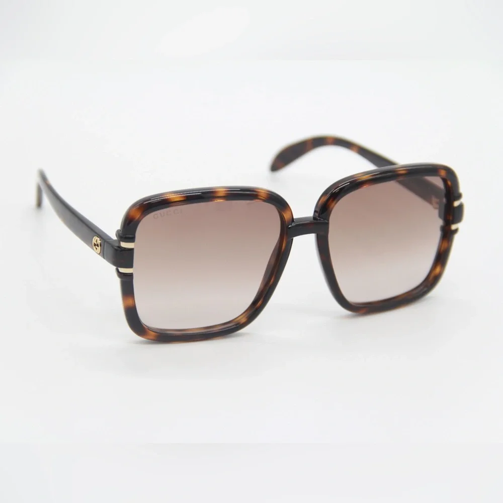 NEW GUCCI GG1066S 002 NEW COLLECTION WOMEN’S SUNGLASSES GUCCI GG 1066S HAVANA